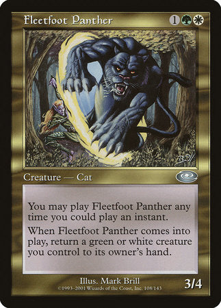 Fleetfoot Panther [Planeshift] | Arkham Games and Comics
