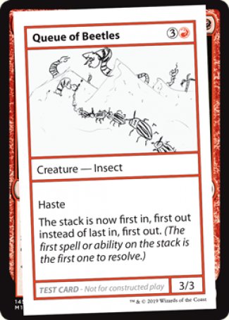 Queue of Beetles (2021 Edition) [Mystery Booster Playtest Cards] | Arkham Games and Comics