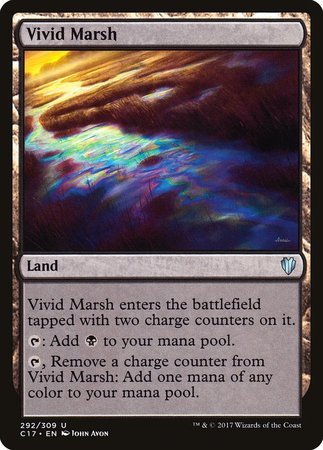 Vivid Marsh [Commander 2017] | Arkham Games and Comics