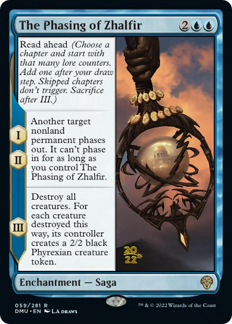 The Phasing of Zhalfir [Dominaria United Prerelease Promos] | Arkham Games and Comics