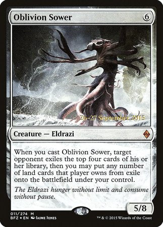 Oblivion Sower [Battle for Zendikar Promos] | Arkham Games and Comics