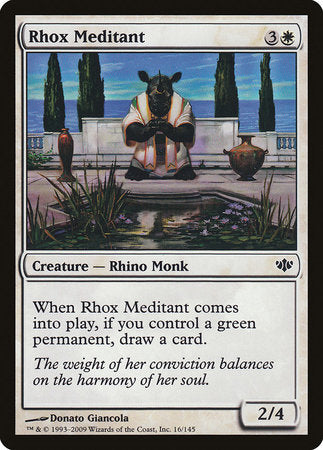 Rhox Meditant [Conflux] | Arkham Games and Comics