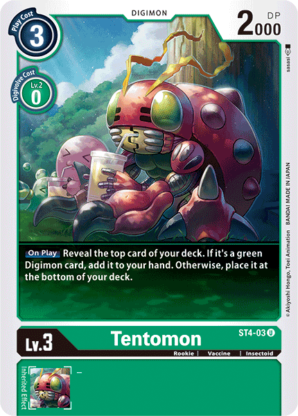 Tentomon [ST4-03] [Starter Deck: Giga Green] | Arkham Games and Comics