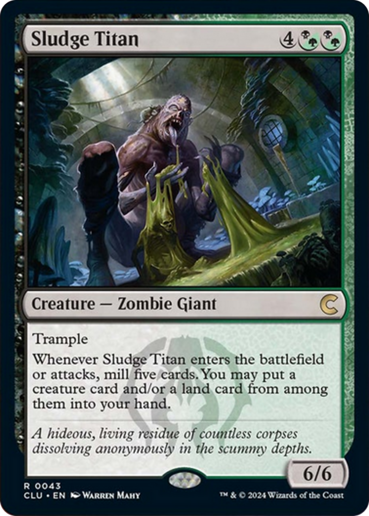 Sludge Titan [Ravnica: Clue Edition] | Arkham Games and Comics