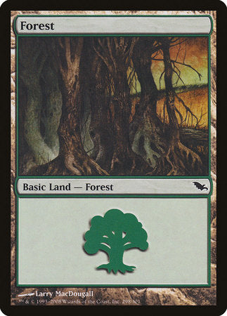 Forest (298) [Shadowmoor] | Arkham Games and Comics