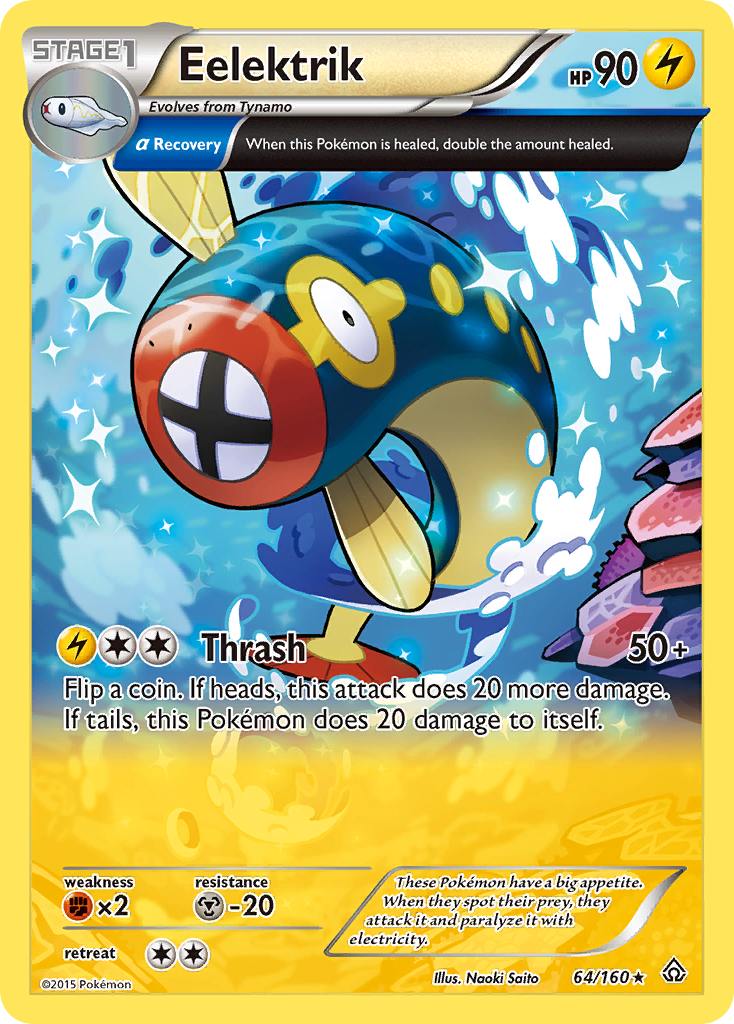 Eelektrik (64/160) [XY: Primal Clash] | Arkham Games and Comics