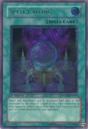 Spell Calling [POTD-EN039] Ultimate Rare | Arkham Games and Comics