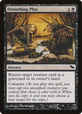 Disturbing Plot [Shadowmoor] | Arkham Games and Comics