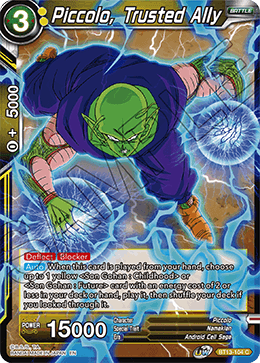 Piccolo, Trusted Ally (Common) [BT13-104] | Arkham Games and Comics