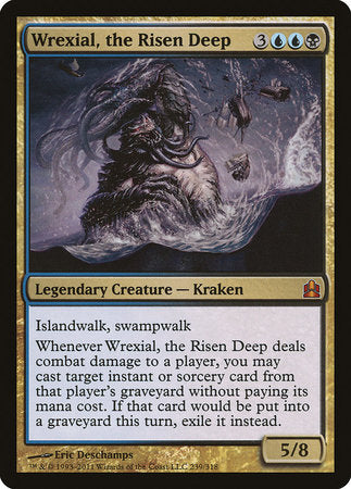 Wrexial, the Risen Deep [Commander 2011] | Arkham Games and Comics