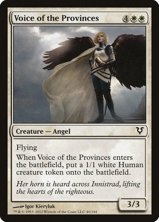 Voice of the Provinces [Avacyn Restored] | Arkham Games and Comics