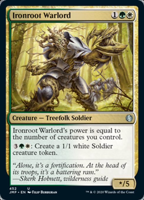Ironroot Warlord [Jumpstart] | Arkham Games and Comics