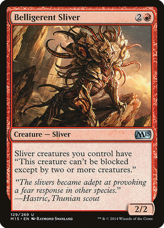 Belligerent Sliver [Magic 2015] | Arkham Games and Comics