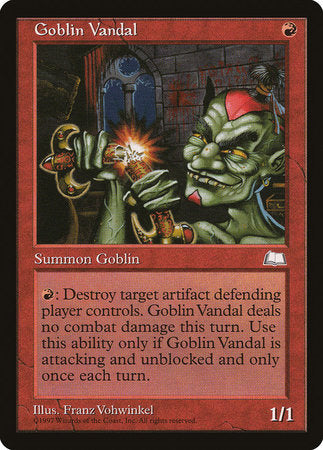 Goblin Vandal [Weatherlight] | Arkham Games and Comics