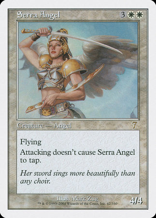 Serra Angel [Seventh Edition] | Arkham Games and Comics