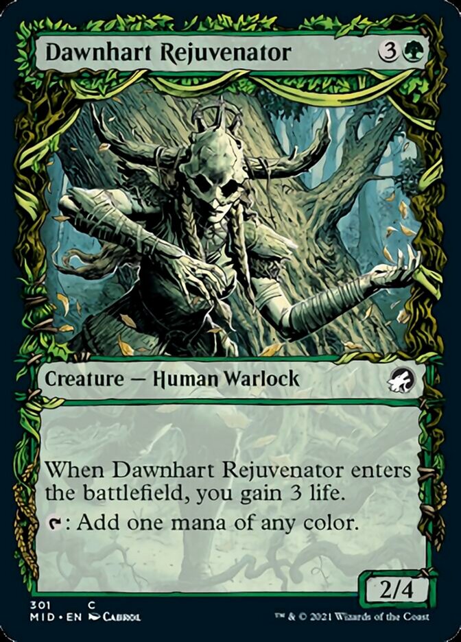 Dawnhart Rejuvenator (Showcase Equinox) [Innistrad: Midnight Hunt] | Arkham Games and Comics