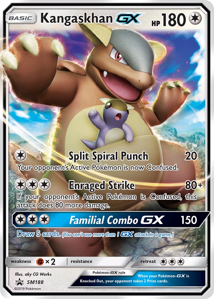 Kangaskhan GX (SM188) [Sun & Moon: Black Star Promos] | Arkham Games and Comics