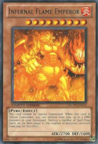 Infernal Flame Emperor [WCPP-EN011] Rare | Arkham Games and Comics