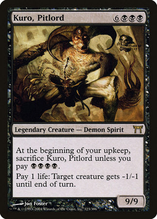 Kuro, Pitlord [Champions of Kamigawa] | Arkham Games and Comics