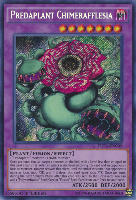 Predaplant Chimerafflesia [FUEN-EN009] Secret Rare | Arkham Games and Comics