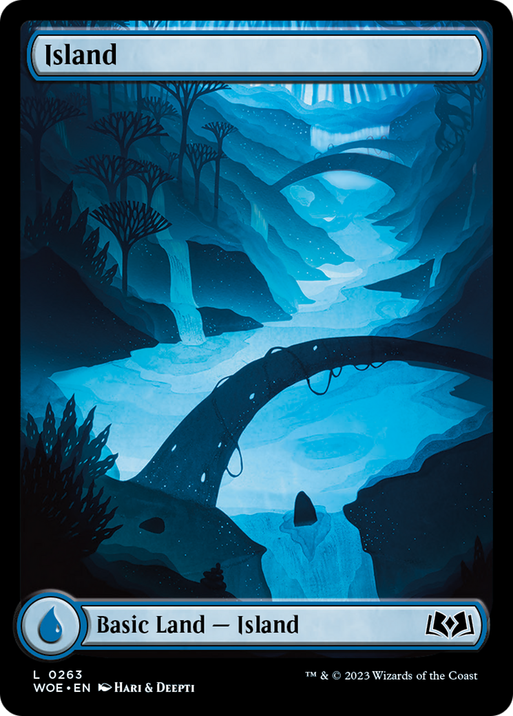 Island (263) (Full-Art) [Wilds of Eldraine] | Arkham Games and Comics