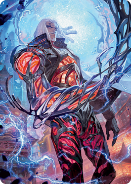 Tezzeret, Betrayer of Flesh Art Card [Kamigawa: Neon Dynasty Art Series] | Arkham Games and Comics