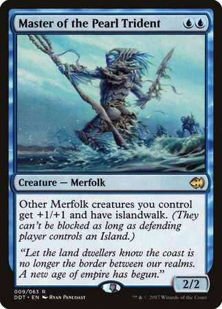 Master of the Pearl Trident [Duel Decks: Merfolk vs. Goblins] | Arkham Games and Comics