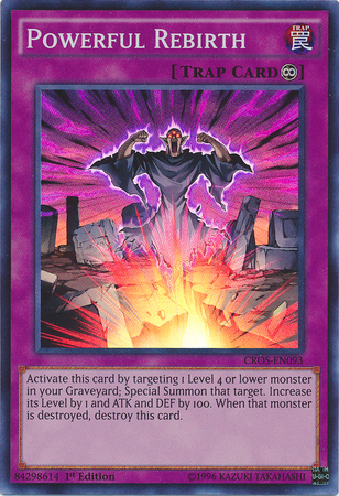 Powerful Rebirth [CROS-EN093] Super Rare | Arkham Games and Comics