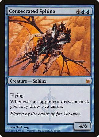 Consecrated Sphinx [Mirrodin Besieged] | Arkham Games and Comics