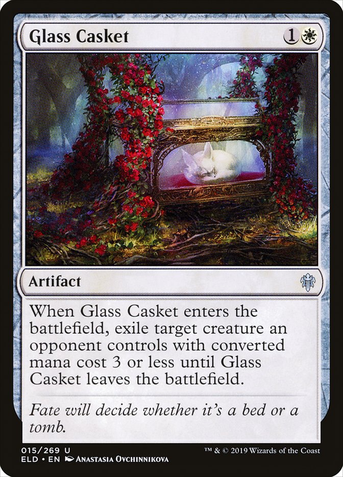 Glass Casket [Throne of Eldraine] | Arkham Games and Comics