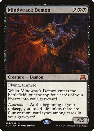 Mindwrack Demon [Shadows over Innistrad] | Arkham Games and Comics