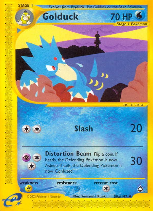 Golduck (50a/147) [Aquapolis] | Arkham Games and Comics