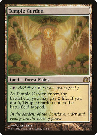 Temple Garden [Return to Ravnica] | Arkham Games and Comics