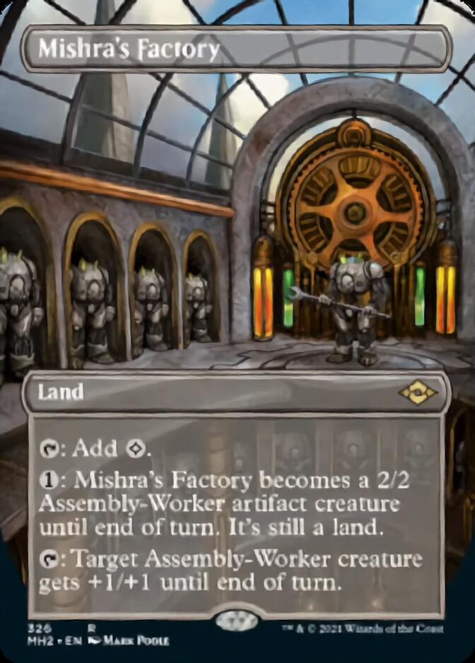 Mishra's Factory (Borderless Alternate Art) [Modern Horizons 2] | Arkham Games and Comics