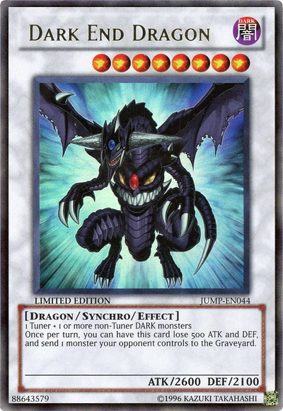 Dark End Dragon [JUMP-EN044] Ultra Rare | Arkham Games and Comics