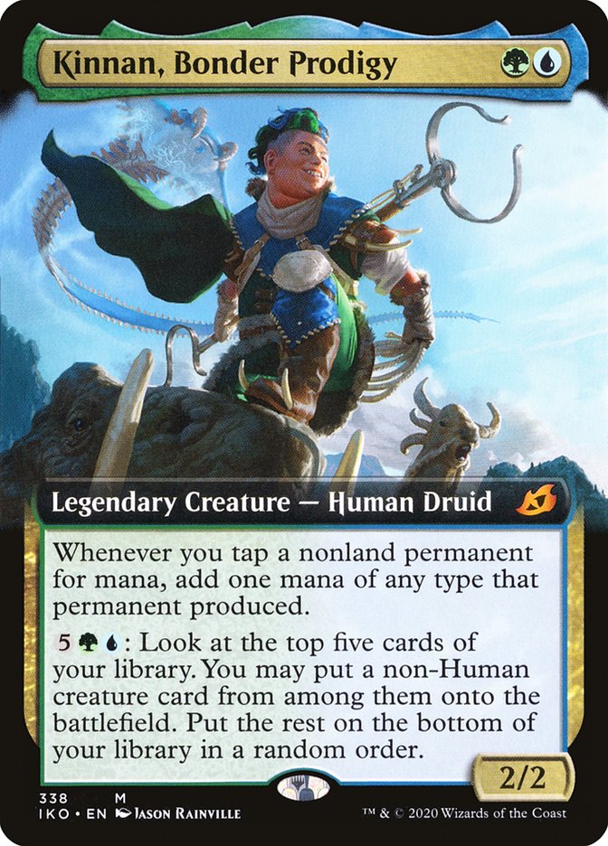 Kinnan, Bonder Prodigy (Extended Art) [Ikoria: Lair of Behemoths] | Arkham Games and Comics