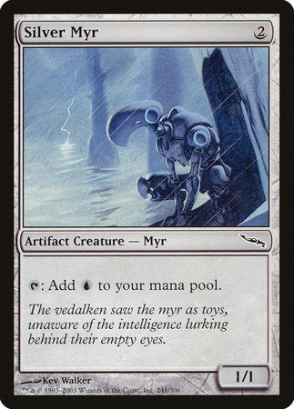 Silver Myr [Mirrodin] | Arkham Games and Comics