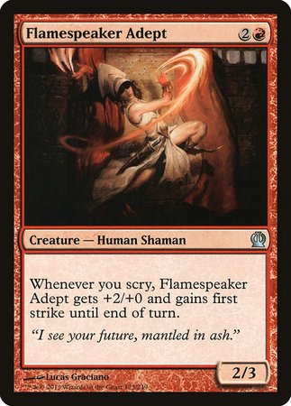 Flamespeaker Adept [Theros] | Arkham Games and Comics