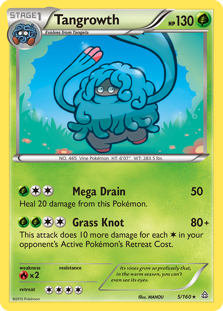 Tangrowth (5/160) [XY: Primal Clash] | Arkham Games and Comics