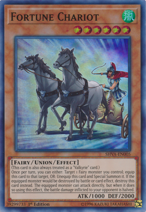 Fortune Chariot [SHVA-EN005] Super Rare | Arkham Games and Comics