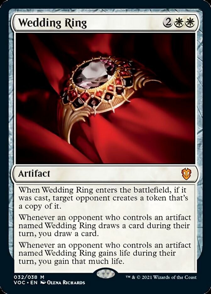 Wedding Ring [Innistrad: Crimson Vow Commander] | Arkham Games and Comics