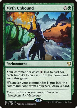 Myth Unbound [Commander 2018] | Arkham Games and Comics