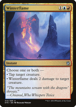 Winterflame [Khans of Tarkir] | Arkham Games and Comics
