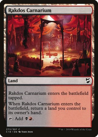 Rakdos Carnarium [Commander 2018] | Arkham Games and Comics