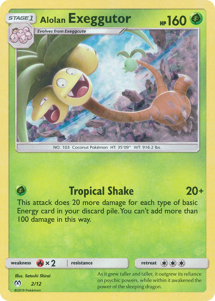 Alolan Exeggutor (2/12) [McDonald's Promos: 2019 Collection] | Arkham Games and Comics