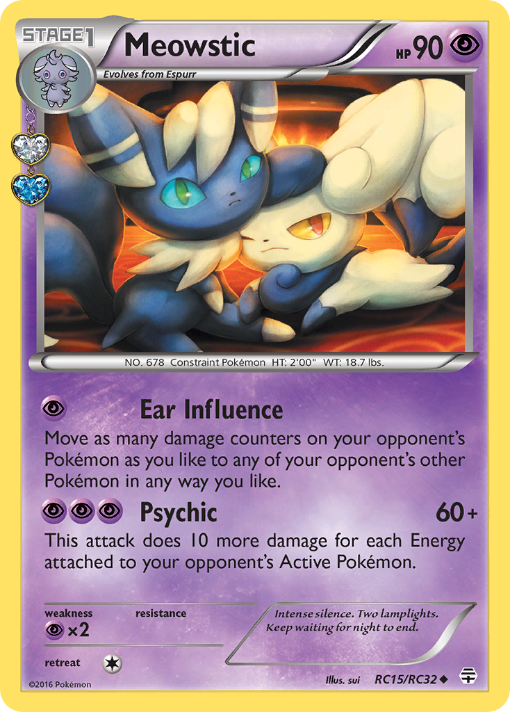 Meowstic (RC15/RC32) [XY: Generations] | Arkham Games and Comics