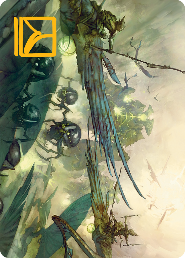 Invasion of Pyrulea Art Card (Gold-Stamped Signature) [March of the Machine Art Series] | Arkham Games and Comics