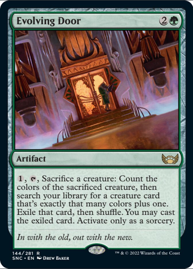Evolving Door [Streets of New Capenna] | Arkham Games and Comics