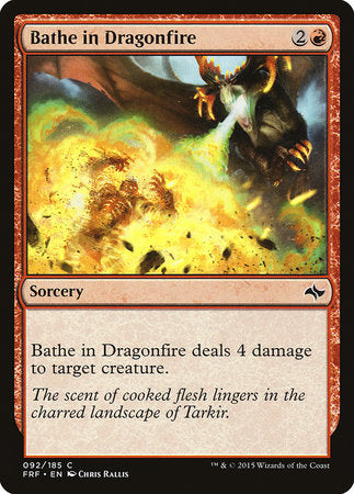 Bathe in Dragonfire [Fate Reforged] | Arkham Games and Comics