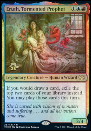 Eruth, Tormented Prophet [Innistrad: Crimson Vow Prerelease Promos] | Arkham Games and Comics